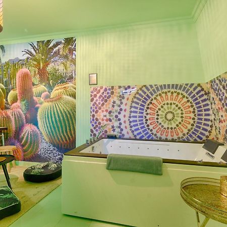 Luxury Magic Cactus Garden, Paris 0Rly Avec Jacuzzi Lägenhet Vigneux-sur-Seine Exteriör bild