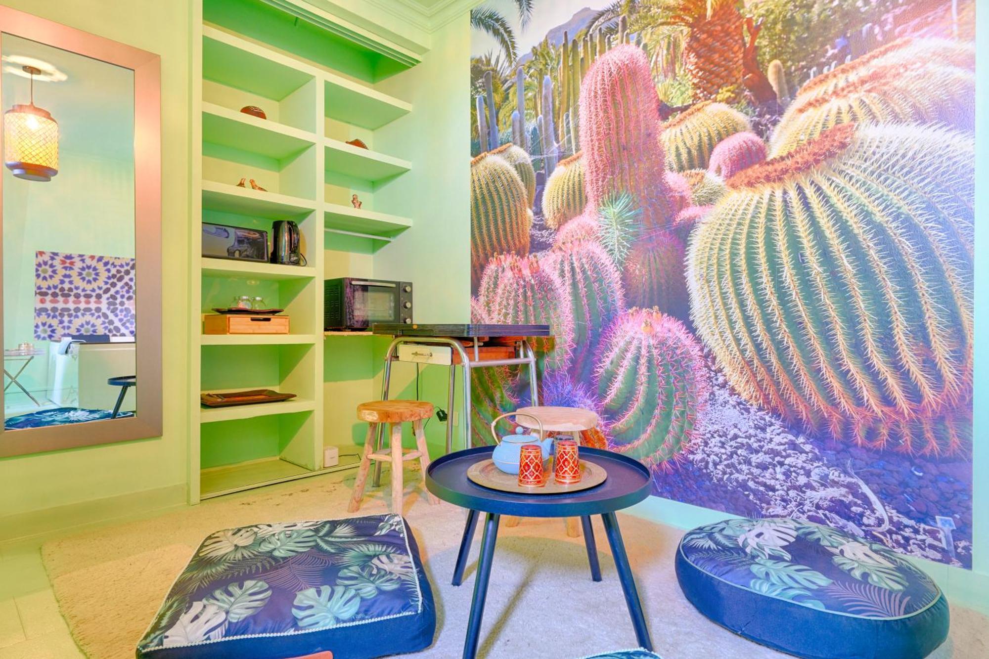 Luxury Magic Cactus Garden, Paris 0Rly Avec Jacuzzi Lägenhet Vigneux-sur-Seine Exteriör bild