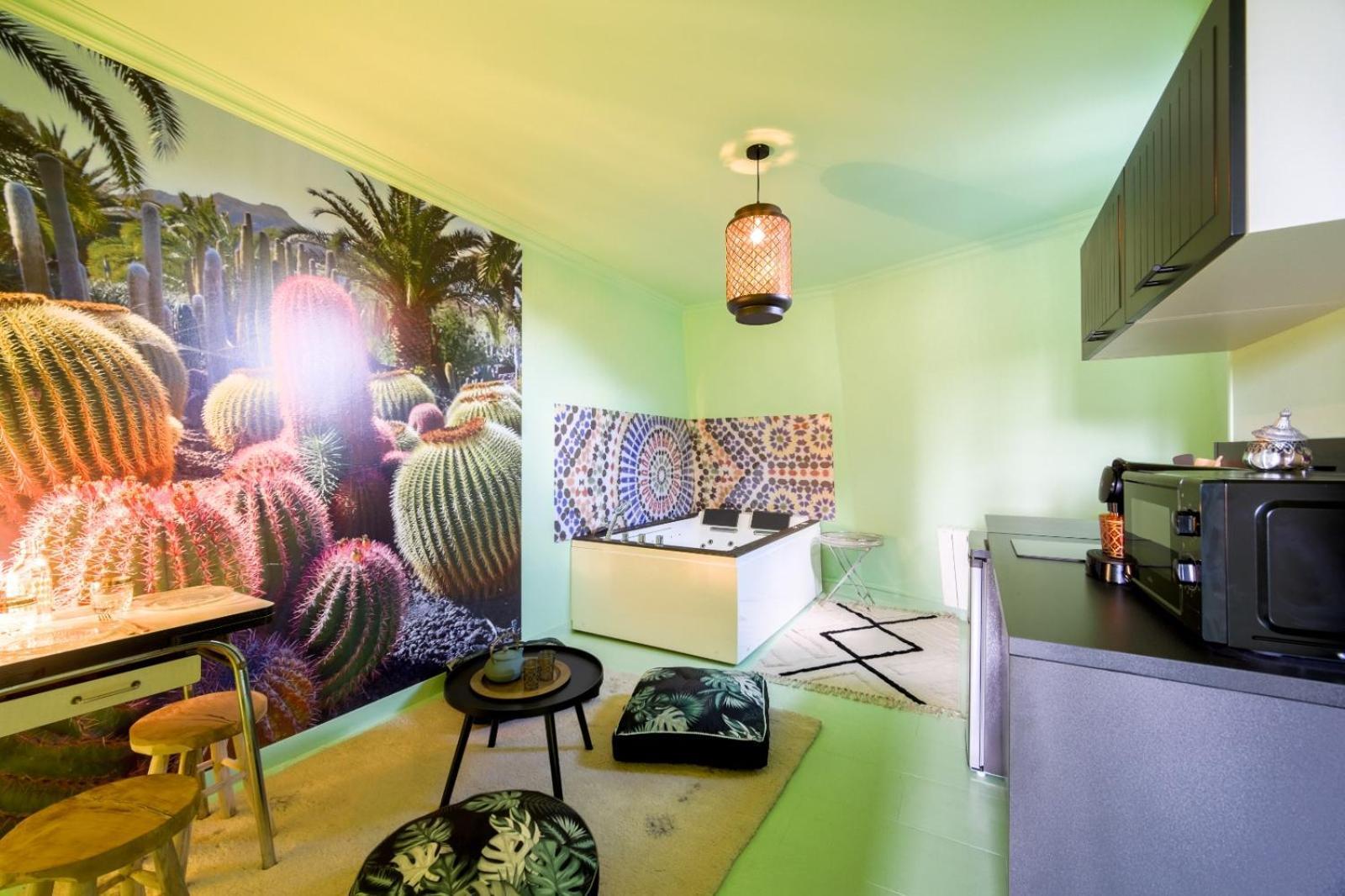 Luxury Magic Cactus Garden, Paris 0Rly Avec Jacuzzi Lägenhet Vigneux-sur-Seine Exteriör bild